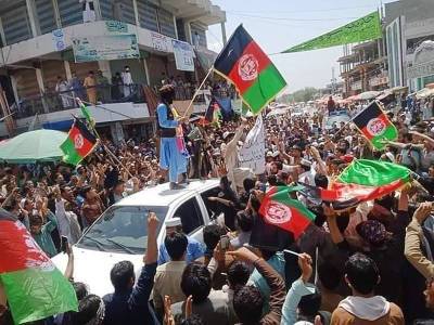 Двое погибли в ходе акции в поддержку афганского флага в Нангархаре