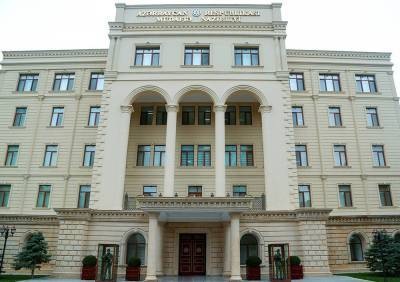 Азербайджанская сторона не открывала огонь по пожарной машине армян - минобороны
