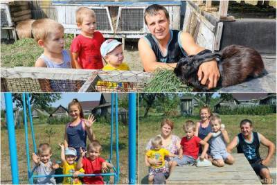 Пушистый кролик прославил белорусскую семью на всю страну