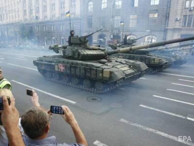 В Киеве сегодня первая репетиция парада. Какие улицы будут перекрыты