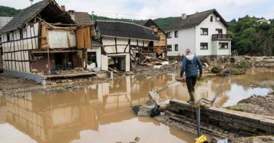 Наводнения в Германии – нашли сотни килограмм боеприпасов, фото