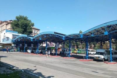 В Донецке обновили автостанцию «Крытый рынок»