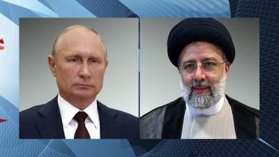 Владимир Путин поздравил с победой на выборах и вступлением в должность президента Ирана