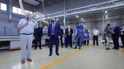 Жириновский посетил завод в подмосковном Щелкове