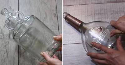 Почему бутылки красивой формы жалко выбрасывать и что с ними делать