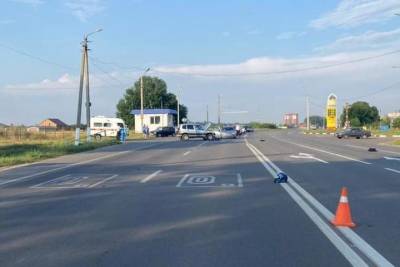 В Курской области водитель Chevrolet Niva сбил мотоциклиста