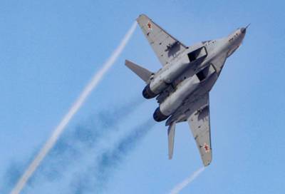 В Астраханской области разбился учебный МиГ-29