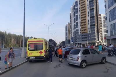 Бетономешалка сбила семилетнего мальчика в Екатеринбурге