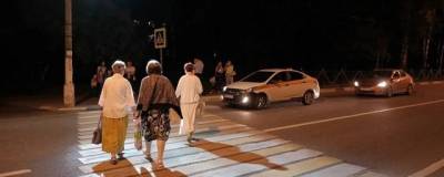 Систему светового сопровождения пешеходов установили в Подмосковье