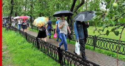 Дождь и пониженная температура: погода в московском регионе 19 августа