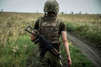 Оккупанты на Донбассе убили украинского военного