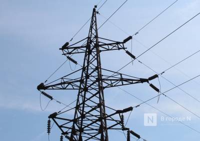 Электричество частично отключат в двух районах Нижнего Новгорода 19 августа
