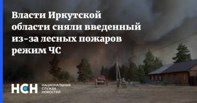 Власти Иркутской области сняли введенный из-за лесных пожаров режим ЧС