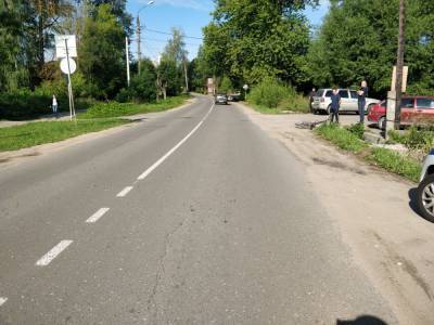 В Тверской области велосипедист получил травмы, столкнувшись с легковушкой