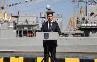 Зеленский пообещал создать мощный украинский военный флот к 2035 году