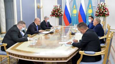 Мишустин: Россия удовлетворена работой с Казахстаном по борьбе с COVID-19