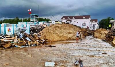Более тысячи жителей Анапы остаются без электричества в результате подтопления