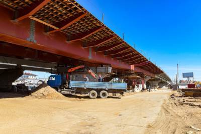 Реконструкция Лиговского путепровода завершится в сентябре