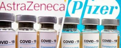 В Великобритании отметили падение эффективности вакцин Pfizer и AstraZeneca против «дельта-штамма»