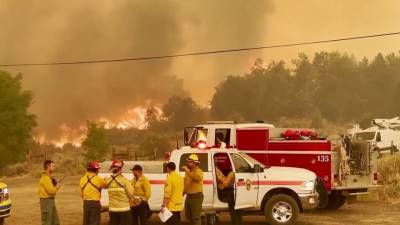 В штате Калифорния уже почти месяц бушует рекордный лесной пожар