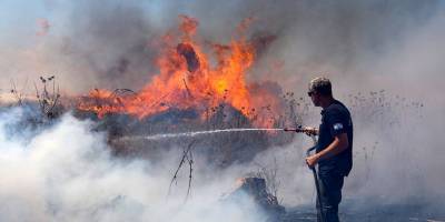 Пожар в Иерусалимских горах возобновился сразу в нескольких точках