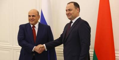 Премьеры Белоруссии и России обсудили вопросы двустороннего сотрудничества