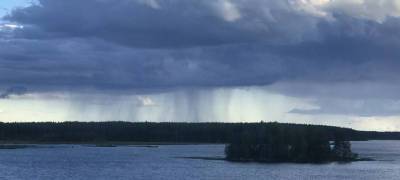 Кратковременные дожди пройдут в пятницу в районах Карелии.