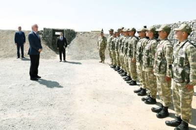 Усилены оборонительные укрепления на стратегических высотах Нахчывана (ФОТО)