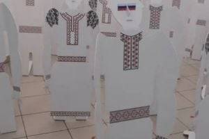 В Черновцах художник сделал инсталляцию "Хохлы", им заинтересовались силовики