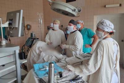 В Курске врачи областной больницы сделали пациентке лапароскопическую пиелопластику