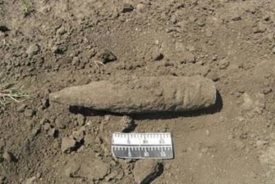 В Смоленске нашли 122-миллиметровый артиллерийский снаряд