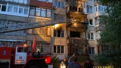 Ночью в Крыму горела пятиэтажка: есть погибший