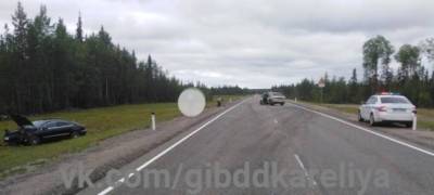 Пожилой водитель травмирован после ДТП на трассе «Кола» в Карелии
