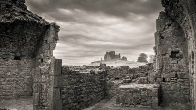 На шотландском острове Эланд нашли руины «замка-призрака»