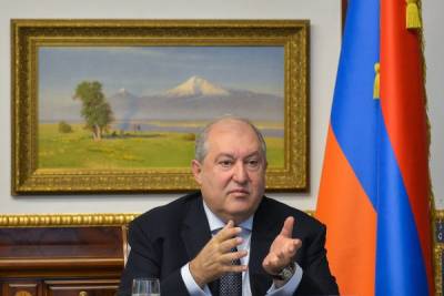 Президент Армении напутствовал новый парламент призывом исключить «внутренние войны»