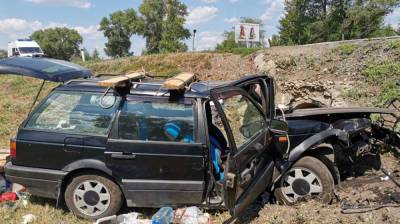 Водитель и пассажир Volkswagen погибли в ДТП под Воронежем