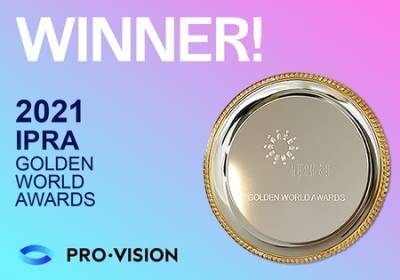 Агентство Pro-Vision выиграло IPRA GWA за лучшую интеграцию с традиционными и новыми медиа