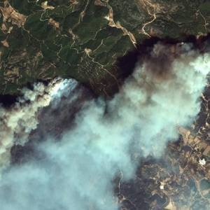 Опубликованы спутниковые фото горящей Турции