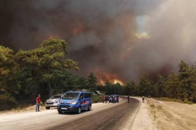 Спасатели не справляются: масштабные пожары в Греции вспыхивают с новой силой
