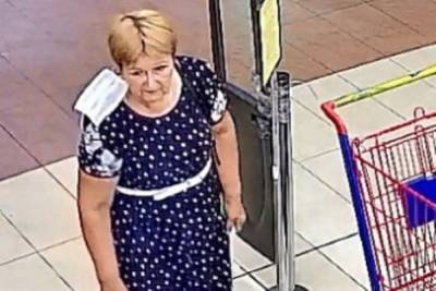 Костромская полиция продолжает разыскивать находчивую даму в синем платье в белый горошек