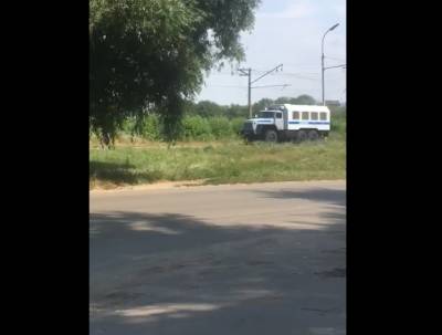 В Рязани заметили скопление полицейских автомобилей