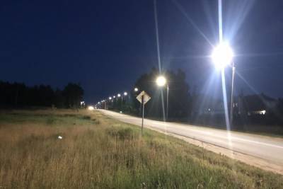 Костромаэнерго завершило строительство сетей наружного освещения поселковой автодороги в Красносельском районе