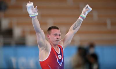 Гимнаст Денис Аблязин завоевал серебро на Олимпиаде в Токио