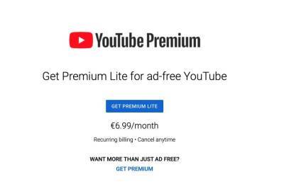 YouTube Premium может получить удешевленную версию