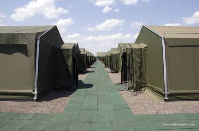 Военные учения «Индра-2021»: в Волгоградской области создали полевой лагерь