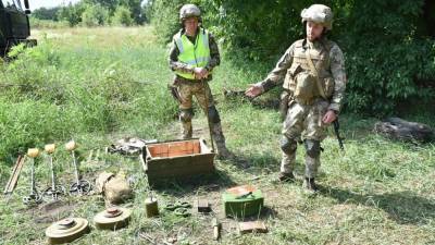 ВСУ применяют запрещенные противопехотные мины на Донбассе