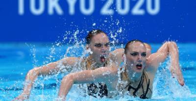 Ромашина и Колесниченко выиграли произвольную программу в синхронном плавании на Олимпиаде