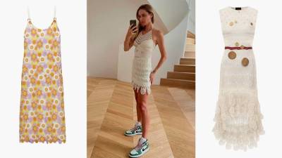 Джейн Биркин - У вас еще есть шанс надеть платье кроше этим летом: 15 самых красивых вариантов сезона - skuke.net - Sander