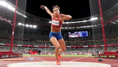 Американка Оллман — олимпийская чемпионка в метании диска