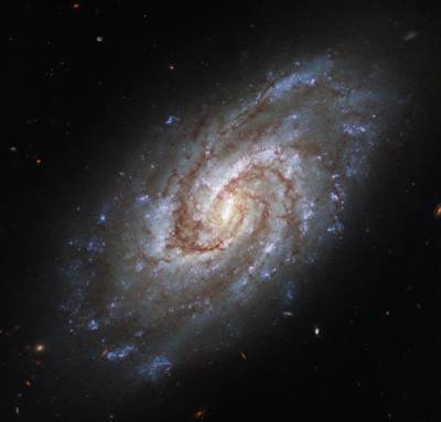Hubble сделал фото галактики, расположенной на расстоянии 45 млн световых лет